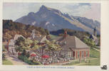 Österreich Ansichtskarte Salzburg-Morzg, Cafe Geissler 1915 -