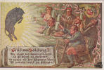 Österreich Ansichtskarte Salzburg Augustiner-Bräustübl ca.1920, gelaufen 1951, mehrfach Knicke, fleckig -