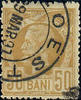 Rumänien Rumänien o 1885- 50 Bani Freimarke König Karl I. -