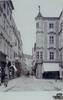 Österreich Ansichtskarte Steyr, Strassenansicht 1903, gelaufen 1916 -