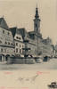 Österreich Ansichtskarte Steyr, Rathaus, gelaufen 1904 -