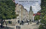 Österreich Braunau am Inn, Salzburger Vorstadt, gelaufen 1921 -