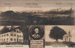 Österreich Ansichtskarte Obertrum/Flachgau, Gasthaus Kaiserbuche, gelaufen ca.1920 -