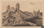 Deutschland Ansichtskarte Breslau, Kaiserbrücke, gelaufen 1913 -