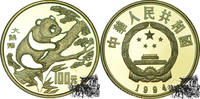 China 100 Yuan 100 Yuan 1994 - Panda klettert auf Baum -