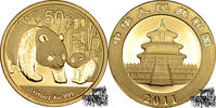China 50 Yuan 50 Yuan 2011 - Panda mit Jungen -