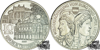 Österreich 10 Euro 10 Euro 2005 - Burg und Oper, lose -