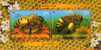 Bulgarien  Bosnien-Herzegowina 2004**, Bl.22, Honigbiene