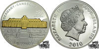Cook-Inseln Neuseeländische Verwaltung 10 Dollar 10 Dollar 2010 - Schloss Sanssouci, Deutschland -