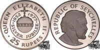 25 Rupie 25 Rupien 1977 - Regierungsjubiläum -