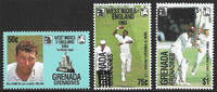Grenada Grenada-Grenadines 1995 ** - 100 Jahre Kricketspiele -