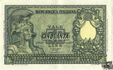    50 Lire 1951 - Italien - vorzüglich 