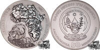 Ruanda 50 Franc RWF 50 Franc 2017 - Flußpferd -