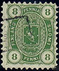   Dänemark Finnland o 1875 - Freimarken: Wappen - 8 Penniä 
