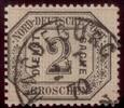 NDP Dienst, 2 Groschen - Nr.5 gestempelt -