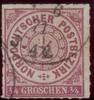 NDP, 1/4 Groschen - Nr.1b gestempelt -
