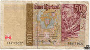 500 Escudos 1997 - Portugal - schön -