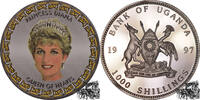 Ukraine 1000 Shillings 1997 - Prinzessin Diana 1000 Shillings 1997 -
