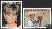 Bolivien Bolivien 1997 ** - Tod von Prinzessin Diana -