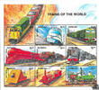Antigua und Barbuda Antigua & Barbuda 1995 ** - Eisenbahnen aus aller Welt -