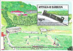 Antigua und Barbuda Antigua & Barbuda 1991 ** - Panamakanalbahn -