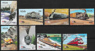 St. Kitts und Nevis Nevis 1991 ** - Lokomotiven und Züge -
