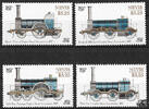 St. Kitts und Nevis Nevis 2014 ** - Dampflokomotiven aus dem Jahre 1857 -