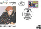 Österreich Österreich FDC 1998 - 7 S - 25. Todestag der Lyrikerin Christine Lavant -