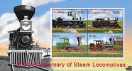 Guyana Guyana 2004 ** - 200 Jahre Dampflokomotiven, Shantung-Bahn (1919) -