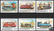 Nicaragua Nicaragua 1985 ** - 150 Jahre deutsche Eisenbahnen -
