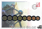 Belgien 3,88 Euro Numisbrief Belgien - Euro Kursmünzensatz -