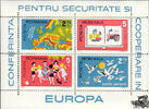 Rumänien 1970 Block ** - Konferenz über Sicherheit und Zusammenarbeit in Europa (KSZE) -