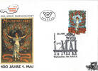 Österreich Österreich FDC 1990 - 4,50 - 100 Jahre 1. Mai -