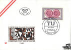 Österreich Österreich FDC 1990 - 5 S - 625 Jahre Universität Wien - 175 Jahre Technische Universität Wien -