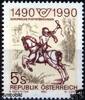 Österreich Österreich ** 1990 - 5 S - 500 Jahre europäische Postverbindungen -