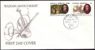 Antigua & Barbuda FDC 1991 - 200. Todestag W. A. Mozart -