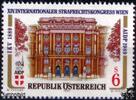 Österreich Österreich ** 1989 - 6 S - XIV. Weltkongress der Internationalen Strafrechtsgesellschaft -