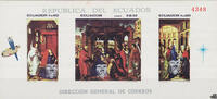 Ecuador Ecuador 1969 ** - Gemälde aus dem Marienleben -
