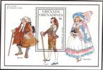 Grenada-Grenadines ** 1992 - 200. Todestag Mozart Block -