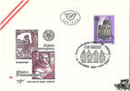 Österreich Österreich FDC 1986 - 5 S - 125 Jahre Protestantenpatent .- 25 Jahre Protestantengesetz -