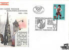 Österreich Österreich FDC 1986 - 4 S - 300 Jahre Wiener Berufsfeuerwehr -