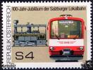 Österreich Österreich ** 1986 - 4 S - 100 Jahr-Jubiläum der Salzburger Lokalbahn -