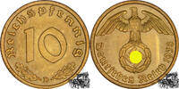 Deutschland 10 Pfennig 10 Pfennig 1938 D - Deutschland -