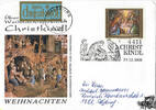 Österreich Christkindl-Sonderstempel - mit Leitzettel: über Christkindl - 1991 -