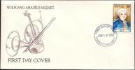 Nevis FDC 1993 - 200. Todestag W. A. Mozart -