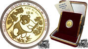 China 10 Yuan 10 Yuan 1992 - Bi-Metall, Panda - im Originaletui mit Zertifikat -