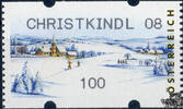 Österreich 2008 Automatenmarke ** - € 1,00 - Winterlandschaft: CHRISTKINDL 08 -