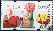 Österreich 2009 Automatenmarke ** - € 0,55 - Tulpen: PHILA-SHOP 5019 -