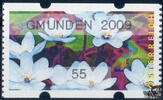 Österreich 2009 Automatenmarke ** - € 0,55 - Leberblümchen: GMUNDEN 2009 -