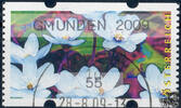 Österreich 2009 Automatenmarke o - € 0,55 - Leberblümchen: GMUNDEN 2009 -